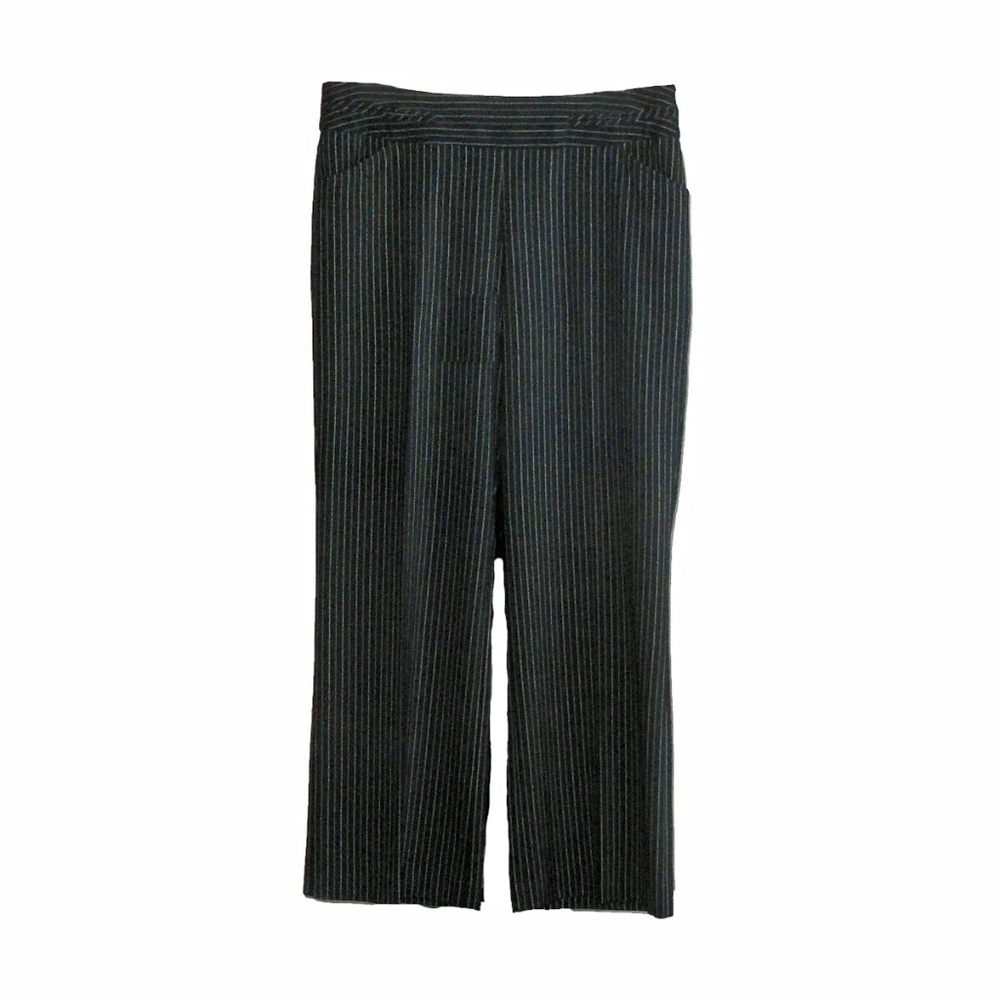 Worthington Petite Modern Fit Pants; Pin Stripe